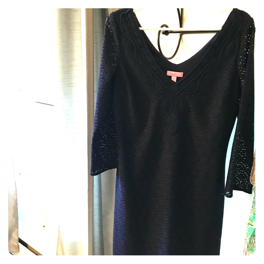 Lilly Pulitzer navy dress